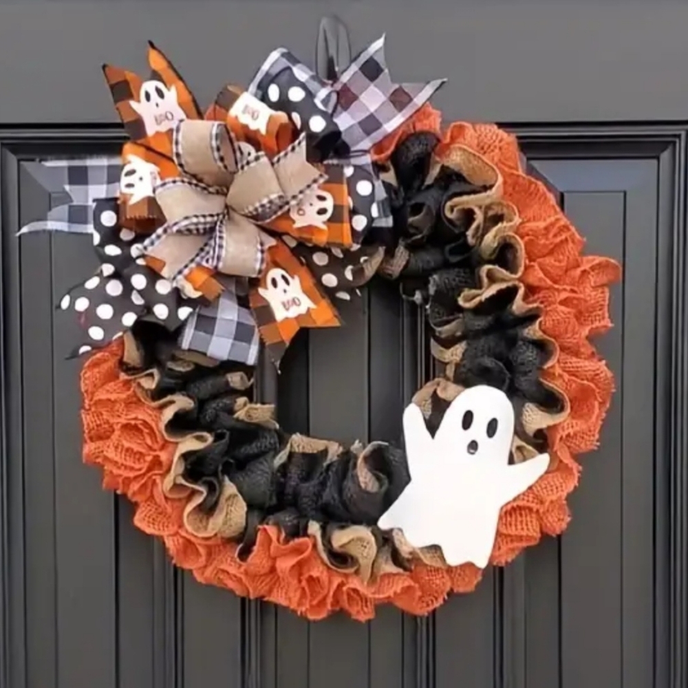 Halloween Door Wreath